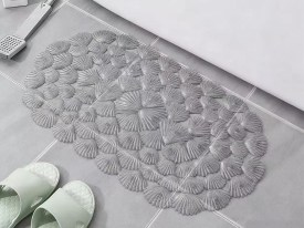 Alfombra baño modelo caracoles 